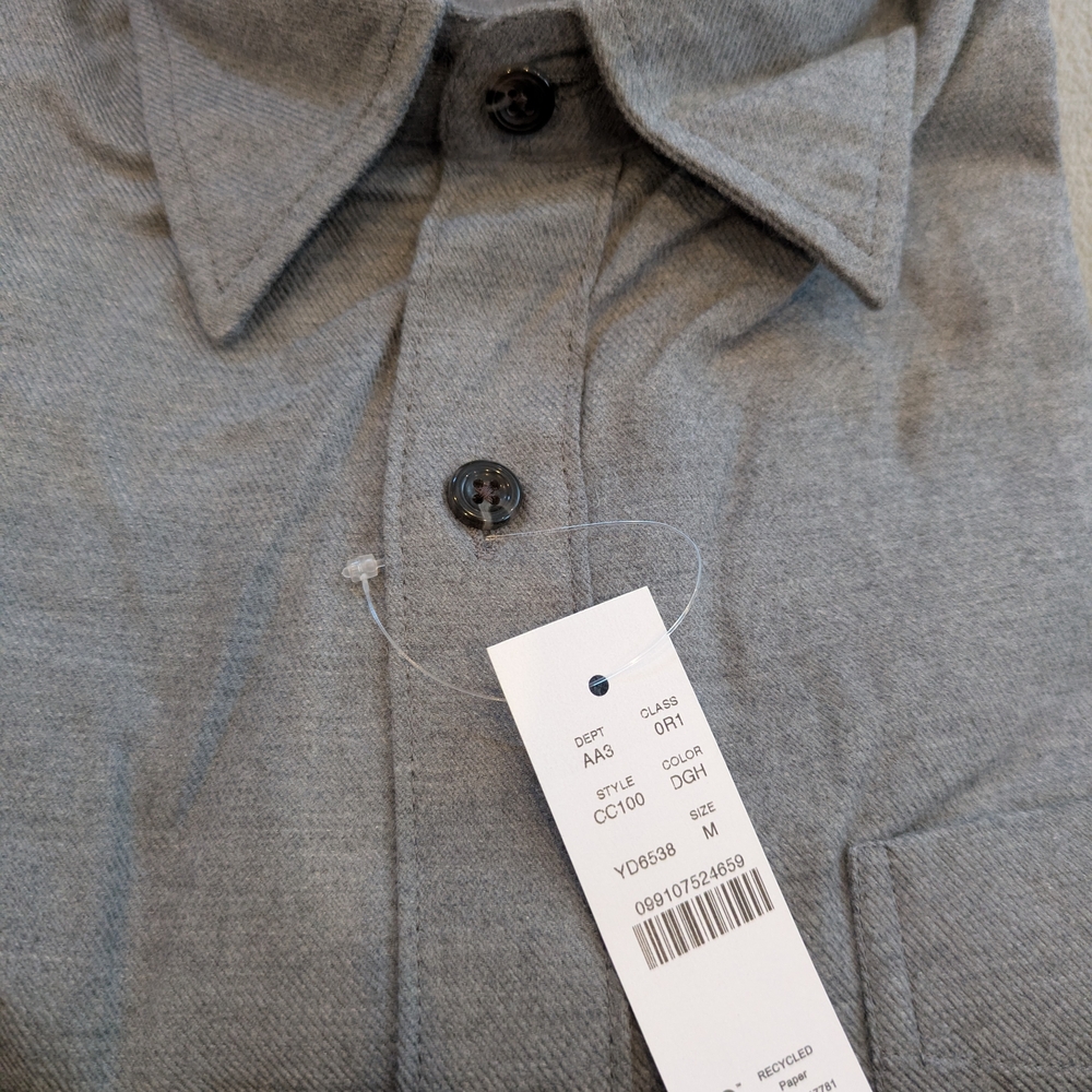 J. Crew Men's Shirt Cotton-cashmere blend shirt - Picture 7 of 8